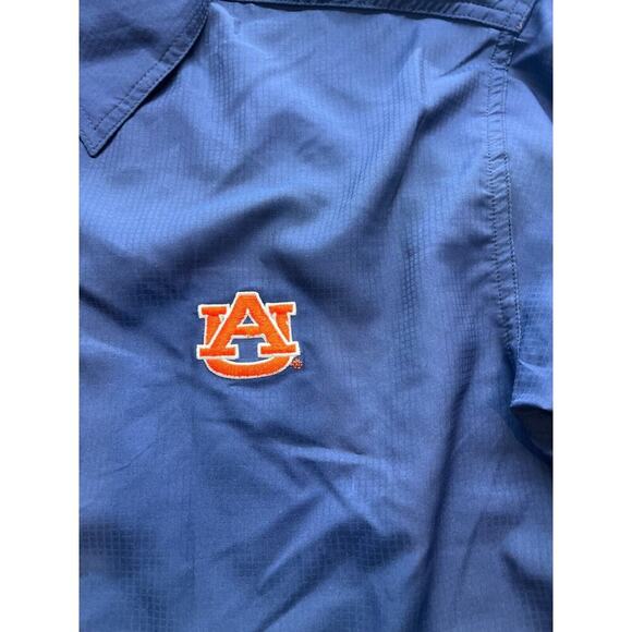 Auburn University AU Flyweight Drake Button Down Shirt Blue Size Small - Picture 4 of 8